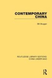Contemporary China Paperback