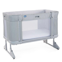 Chicco NEXT2ME Forever Baby Cot & Toddler Bed - Cool Grey