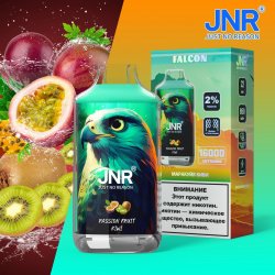 Jnr Vapor - Falcon Passion Fruit Kiwi 5% Nic 16000 Puff 10PCS