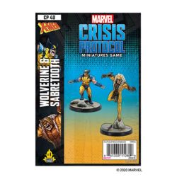 Marvel Crisis Protocol - Wolverine And Sabertooth Pack