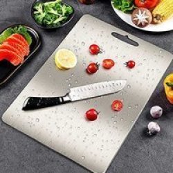 Fine Living Stainless Steel Cutting Board