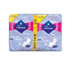 Libresse Maxi Pads Cotton Feel Super Duo 1 X 18'S