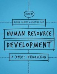 Human Resource Development - A Concise Introduction Paperback