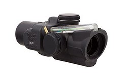 - 1.5X16S Compact Acog Scope Low Height Dual Illuminated Green Ring & 2