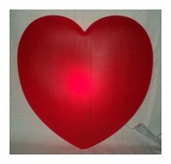 Esg Warehouse 19" Light Up Red Valentine's Heart Blow Mold