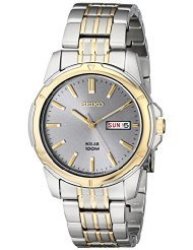 Seiko Men's SNE098 Two-tone Stainless Steel Watch Parallel Import