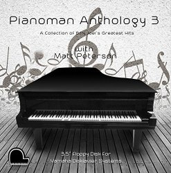 MAN Piano Anthology 3 - Billy Joel Collection - Yamaha Disklavier Compatible Player Piano Music On 3.5" Dd 720K Floppy Disk