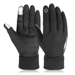 AIEOE Men Women Winter Gloves Windproof Touch Screen Driving Cycling Gloves
