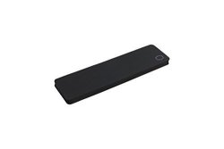 Cooler Master Masteraccessory Small Wrist Rest With Low-friction Surface Anti-slip Base And Water-resistant Coating