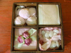 By Hannah For The Overseas Market But Available To You Wooden Gift Box With Bath Goodies
