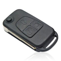 Mercedes Benz 3 Button Remote Flip Key Case