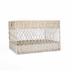 Rattan Weave Storage Basket - Large - 30 Cm H