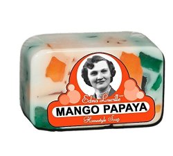 Edna Lucille Mango Papaya Homestyle Soap 6.5 Oz Bar