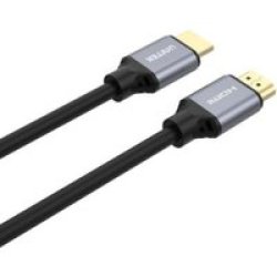 UNITEK C138W HDMI Cable 2 M Type A Standard Black Grey 8K 2.1 Ultra Speed Cable 2M
