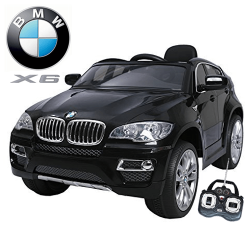 Bmw X6 Licenced Original With Remote Kids Battery Operated Car - Black