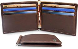 TRAVANDO Slim Wallet With Money Clip Lagos Rfid Blocking Card Minimalist MINI Bifold Men With Gift