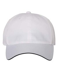 Adidas Mens Performance Relaxed Poly Cap A605 -white -adjustable