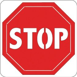 Cuttlebug 2-INCH-BY-2-INCH Die Stop Sign