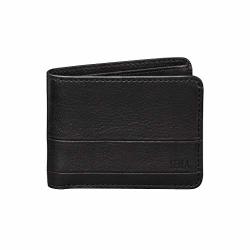 Sena Deen Leather Bifold Wallet - Black