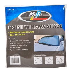 Moto-Quip - Single Front Window Car Shade 142X67CM