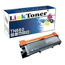 Linktoner Double High Yield TN660 H 2 Pack Compatible Toner Cartridge For Brother TN-630 & TN-660 Bk Laser Printer HL-L2300D HL-L2305W HL-L2315DW