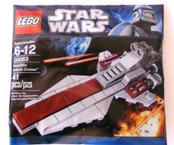 Republic Attack Cruiser 30053 - Star Wars Lego Polybag Set Discontinued