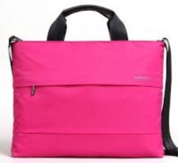 Kingsons Ladies Charlotte Series Shoulder Bag For Notebooks Up To 15.4 Pink