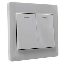 Sdpawa Plastic Press To Exit Door Push Release Self-resetting Electronic Doorbell Switch With 2 Button For Access Control Security System
