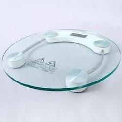 EXQUISITE Stylish Round Personal Glass Scale