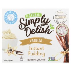 Simply Delish Natural Pudding Vanilla 48G