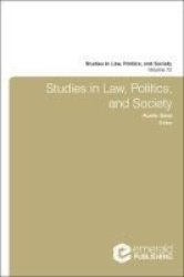 Studies In Law Politics And Society Hardcover