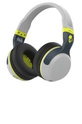 Skullcandy Hesh 2 Wireless Headphones in Grey Hot Lime