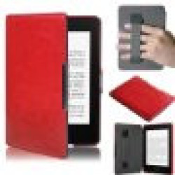 Magnetic Case & Cover For Amazon Kindle Paperwhite 6 - Red
