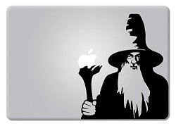 Gandalf Lord Of The Rings Apple Macbook Laptop Decal Vinyl Sticker Apple Mac Air Pro Retina