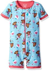 The Children's Place Baby Girls' Short Sleeve One-piece Pajamas Bay Breeze 82228 0-3MONTHS