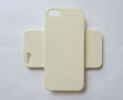 Diy Cream White Hard Snap-on Backcover Case For Apple Iphone 5S --- By Pixiheart