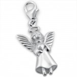 C118-14516 - 925 Sterling Silver Angel Fairy Dangle Charm