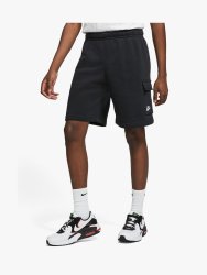Nike Mens Sportswear Club Cargo Black Shorts