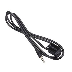 Homyl 1.5M Car Interface Adapter Aux In Input For 12 Pin Opel CD30 CDC40 CD70 DVD90 MP3 Ipod Iphone