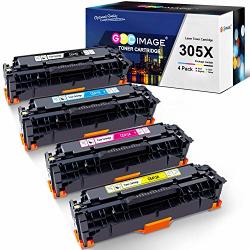 Gpc Image Remanufactured Toner Cartridge Replacement For Hp 305X 305A CE410X To Use With Laserjet Pro 400 Color M451DW M451DN M451NW Mfp M475DW M475DN