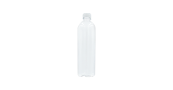 750ML Plastic Boston Water Bottle - With Cap