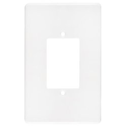 Eurolux Cover Plate Crabtree White 3 Lever Switch 2X4