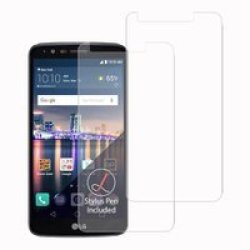 Tempered Glass Screen Protector For LG Stylus 3 Pack Of 2