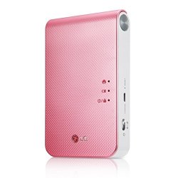 LG New Portable Mobile Pocket Photo PD241T Printer Pink Follow-up Model Of PD239 Bluetooth Wireless Printing For Ios Android And Windows Os