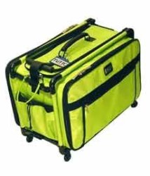 Large Lime Tutto Mascot Sewing Machine On Wheels Carrier Case