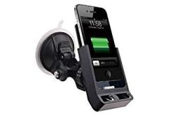 Ozaki Icoat IH916A Icarry S Car Mount & Amplifier For Iphone 4 4S - Mount - Retail Packaging - Black