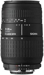 Sigma 70-300MM F4-5.6 Dl Macro Super Lens For Pentax-af Camera