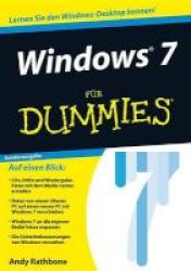 Windows 7 Fur Dummies German Paperback