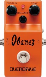 Ibanez OD850 Classic Guitar Overdrive Pedal