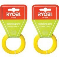 Ryobi - Twin Pack Twisted Trimming Line - 1.6MM X 8M